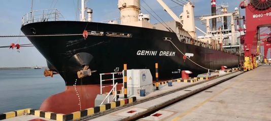 跑出加速度！南通吕四起步港区开港8个月迎来第50艘外轮